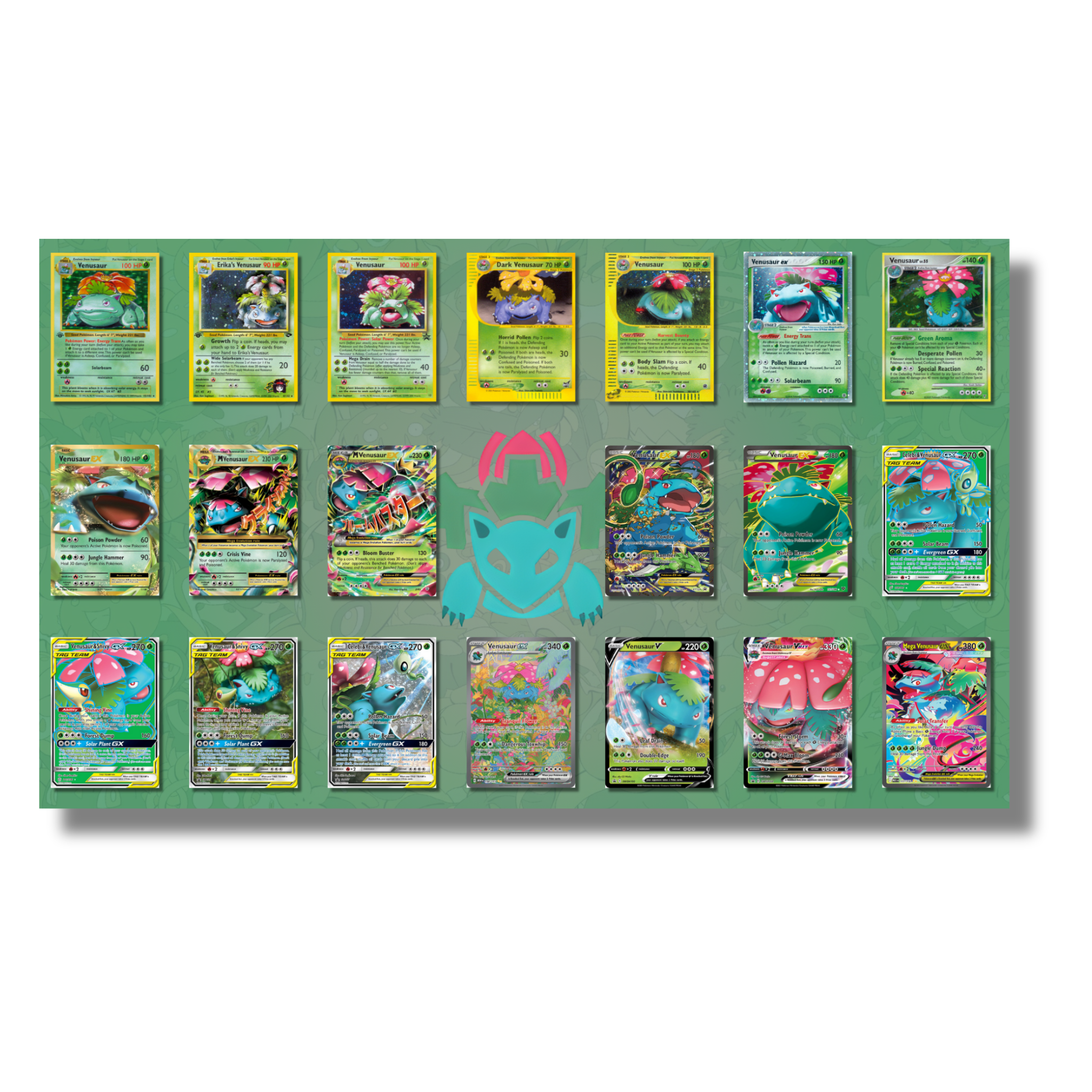 Venusaur Sticker Sheet