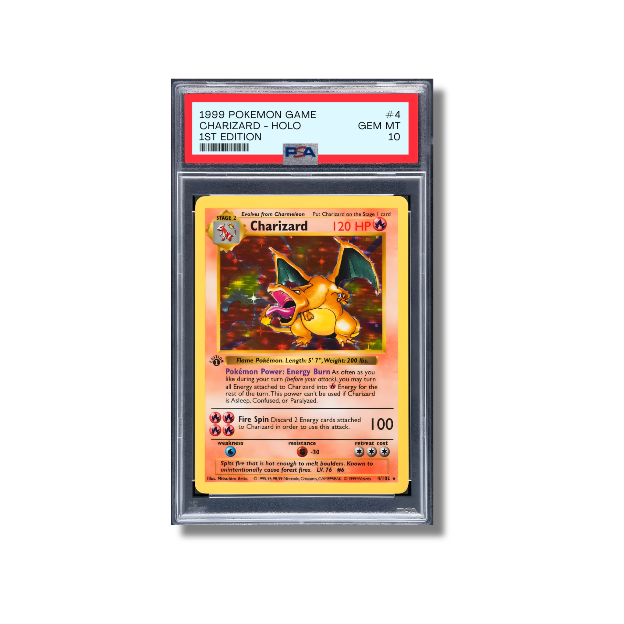 Charizard (1st Edition Shadowless Base Set)